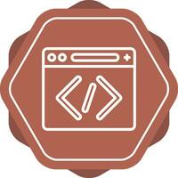 Coding Vector Icon