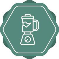 Food Blender Vector Icon