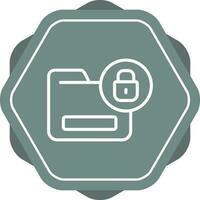 Document Security Vector Icon