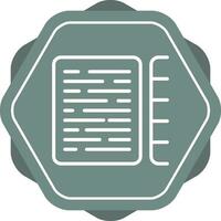 Document Indexing Vector Icon