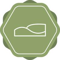 Sand dunes Vector Icon