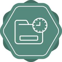 Document History Vector Icon