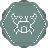 Crab Vector Icon