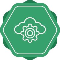 Cloud Computing Vector Icon