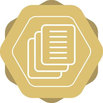 Document Version Control Vector Icon