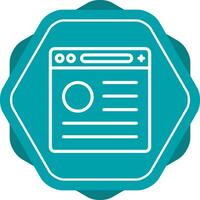 Browser Vector Icon