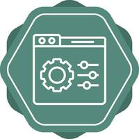 Control Panel Vector Icon