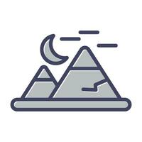 Mountain Vector Icon