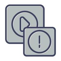 Error Vector Icon