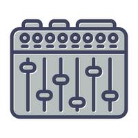 Sound Mixer Vector Icon