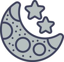 Moon Vector Icon