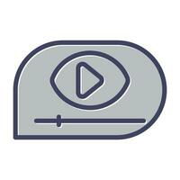 Video Vector Icon