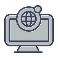 Online Vector Icon