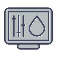 Desktop Computer Vector Icon