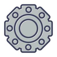 Locknut Vector Icon