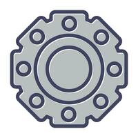 Locknut Vector Icon