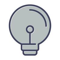 Light Bulb Vector Icon