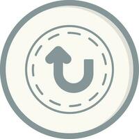 U Turn Vector Icon