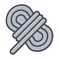 Cable Ties Vector Icon