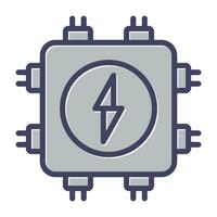 Junction Box Vector Icon