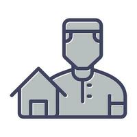 House Owner Vector Icon
