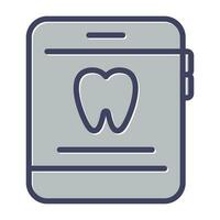 Dentist App Vector Icon