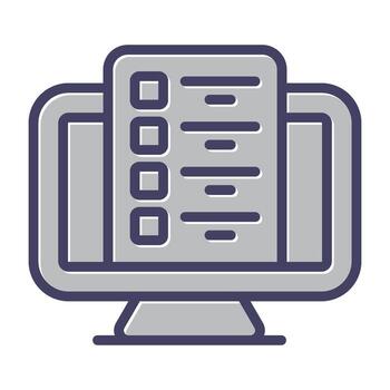 Computer Vector Icon