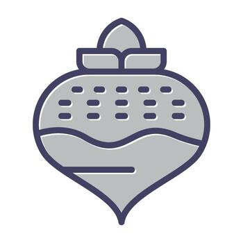 Turnip Vector Icon