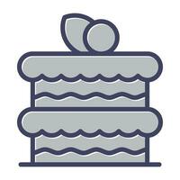 Cake Vector Icon