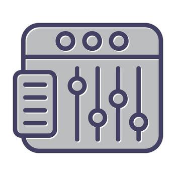 icono de vector de navegador