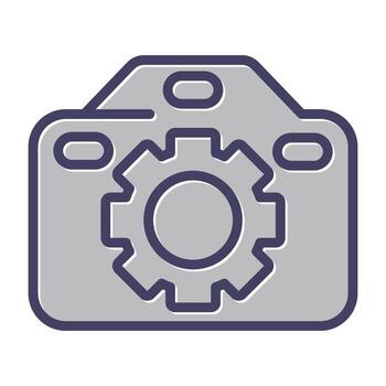 icono de vector de camara