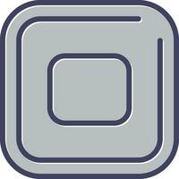 Stop Square Vector Icon