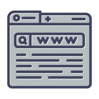 World Wide Web Vector Icon