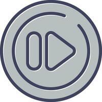 Next Track Circle Vector Icon