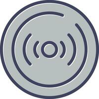 Live Streaming Circle Vector Icon
