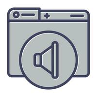 Audio Vector Icon