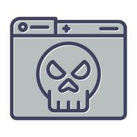 Dark Web Vector Icon