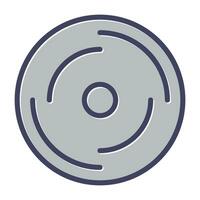 Disk Vector Icon