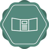 Triptych Vector Icon