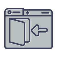 Logout Vector Icon