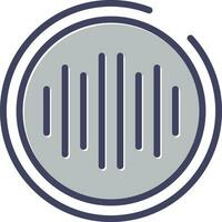 Audio Spectrum Vector Icon