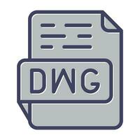 DWG Vector Icon