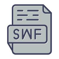 SWF Vector Icon