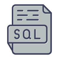 SQL Vector Icon