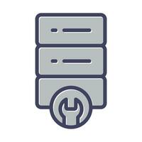 Server Maintenance Vector Icon