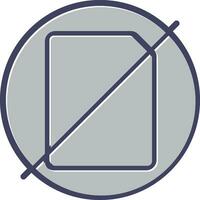 Paperless Vector Icon