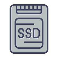 Ssd Vector Icon