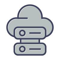 Web Hosting Vector Icon