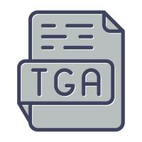 TGA Vector Icon