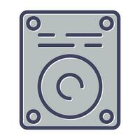 Harddrive Vector Icon